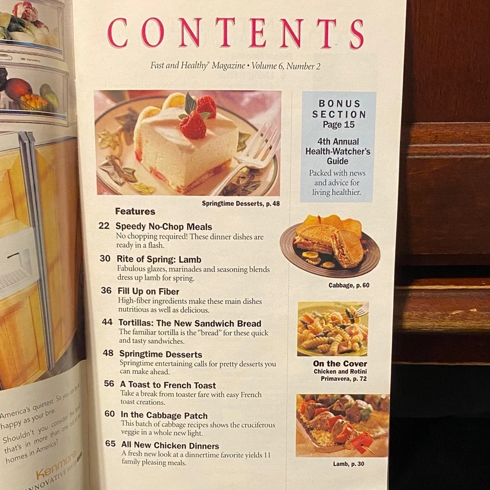 Four vintage 1997 Pillsbury Cookbook magazine Collection